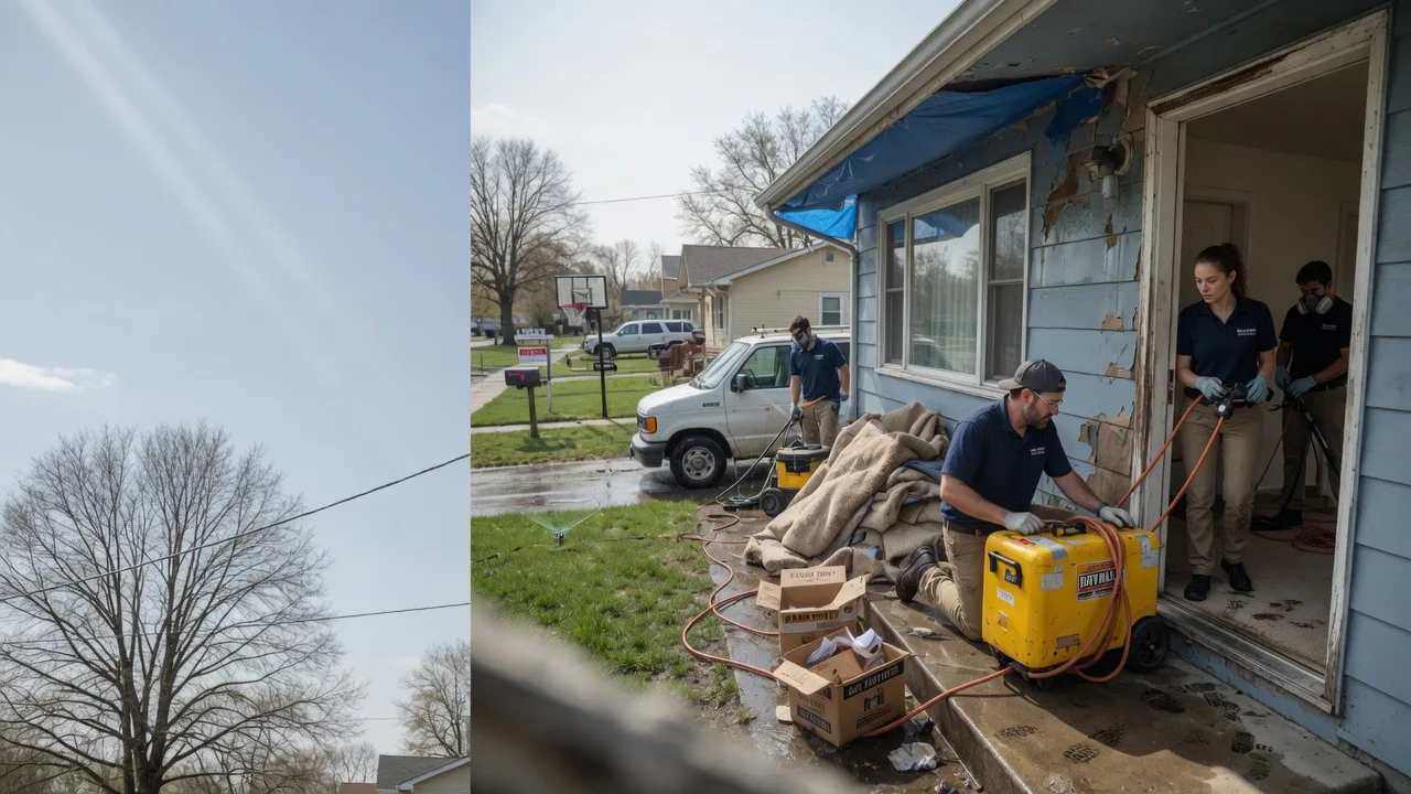 Basement Flood Cleanup in Wilton, ND near me
